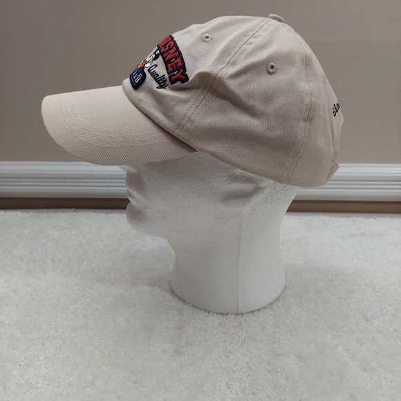 Authentic Walt Disney embroidered natural color adjustable basketball cap. - Picture 8 of 8